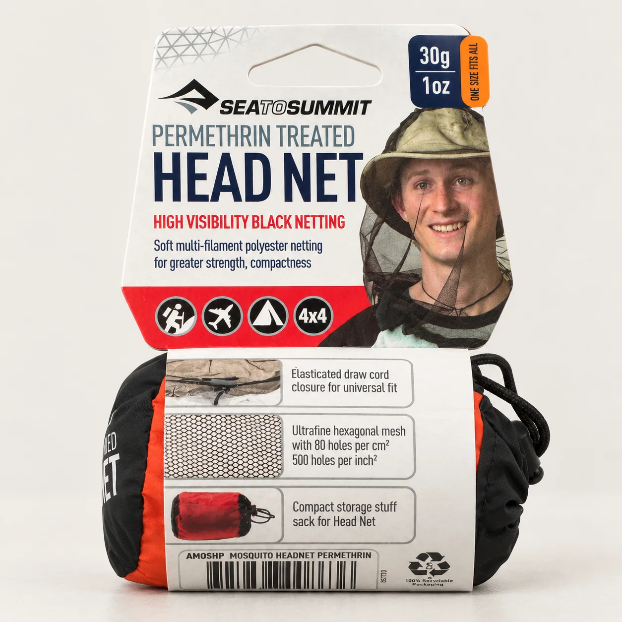 Sea To Summit Mosquito Head Net [Permethrin]