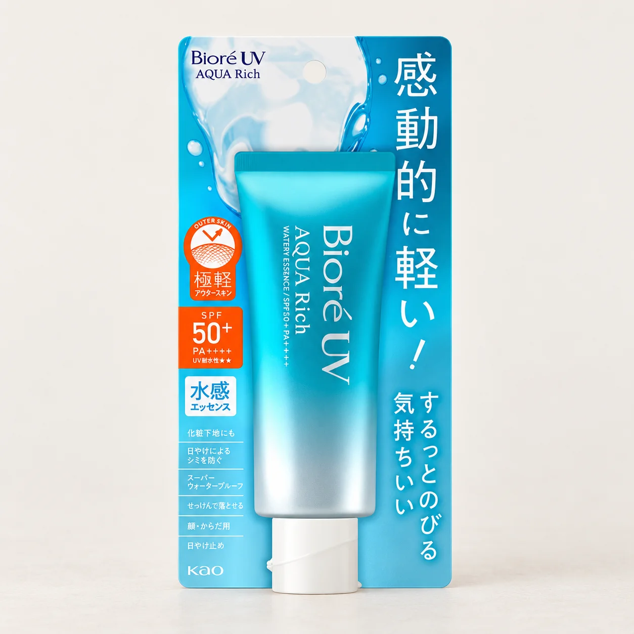 Bioré UV Aqua Rich Watery Essence SPF 50+ PA++++